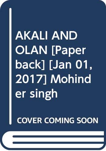 AKALI ANDOLAN book cover