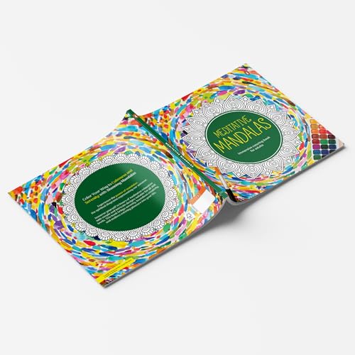 Meditative Mandalas: Adult Coloring Book: Meditative Mandalas for Relaxation & Stress Relief | A Mindfulness & Therapy Guide for Adults to Unwind & Boost Creativity [Select Learning]