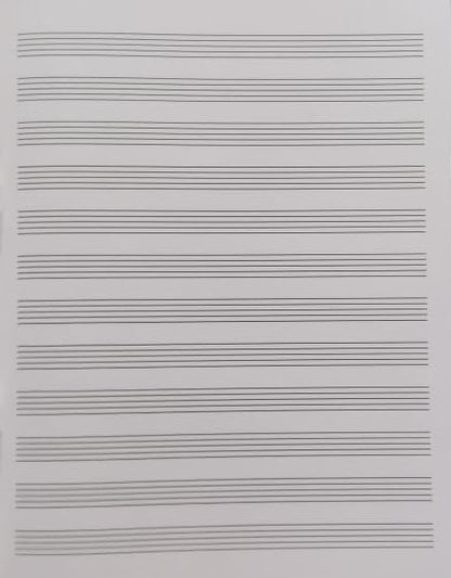 Score Music Manuscript book 30 pages - Pack of 2