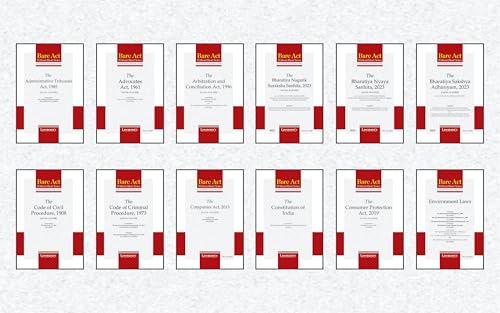 AIBE Bare Acts without Notes | 25 Books Set Combo | Full Syllabus with 50+ Acts with New Criminal Laws BNSS, BNS, BSA | As per Bar Council of India Guidelines | Edition 2026