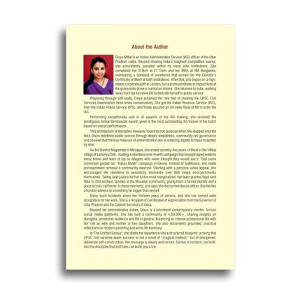 The Crafted Genius | Step-By-Step Blueprint For Cracking UPSC Civil Services Exam | Master Prelims, Mains and Interview | By Divya Mittal, IAS