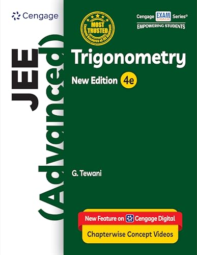 Cengage JEE (Advanced) Trigonometry with Chapterwise Concept Videos & Online Assessments