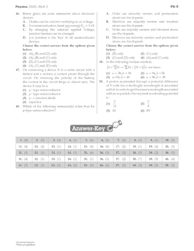 Oswaal NTA CUET (UG) 45 Combined Previous Years’ Papers l Science Stream PCB | PYQs (2022–2026) NCERT aligned MCQs | For 2027 Exam | With Oswaal AI