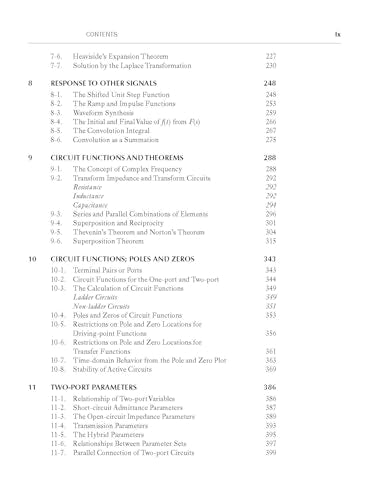 NETWORK ANALYSIS, REVISED
