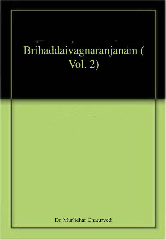 Brihaddaivagnaranjanam ( Vol. 2) book cover
