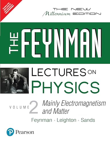 The Feynman Lectures on Physics Complete Set (Vol 1, 2 & 3) | Classical Mechanics, Electromagnetism, Quantum Mechanics | Feynman | Pearson