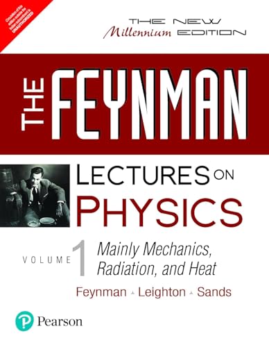 The Feynman Lectures on Physics Complete Set (Vol 1, 2 & 3) | Classical Mechanics, Electromagnetism, Quantum Mechanics | Feynman | Pearson