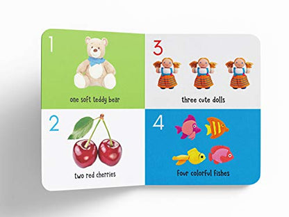 My First 100 Numbers: Padded Board Book for Kids | Learn Counting from 1 to 100 with Bright and Engaging Pictures | Early Learning Book for Babies, Toddlers & Preschoolers | Ages 0–5 Years