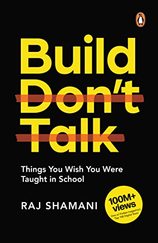 Build, DonT Talk: Things You Wish You W book cover