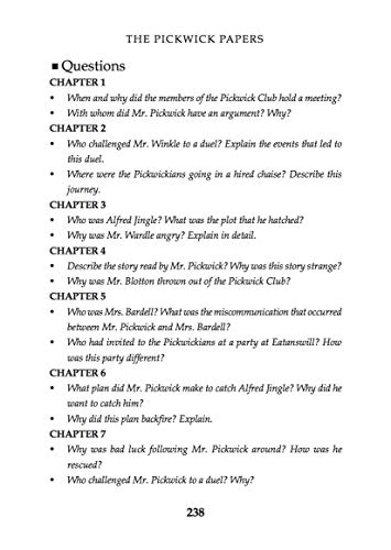 Children Classics - The Pickwick Papers: Illustrated Abridged Classics with Practice Questions (Om Illustrated Classics for Kids)