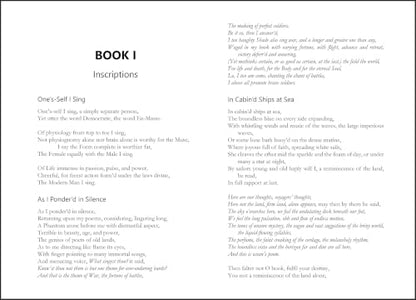 Leaves of Grass : Simplicity In Poetry
