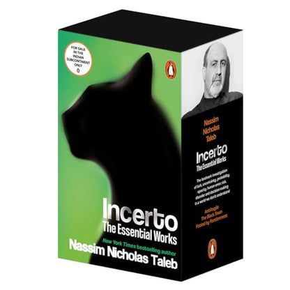 NASSIM NICHOLAS TALEB 3 BOOKS BOXSET: Fooled by Randomness, The Black Swan and Antifragile – Risk, Uncertainty, Decision-Making and Economics