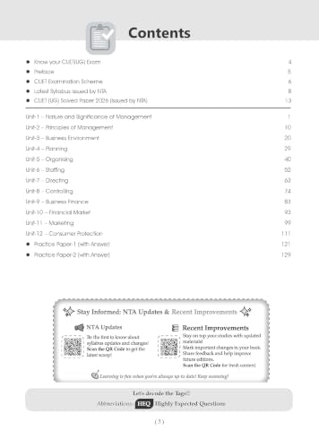 Oswaal NTA CUET (UG) Chapter-wise Solved Papers Question Bank | Business Studies | PYQs (2022–2026) NCERT aligned MCQs | With Solved Paper 2026 | For 2027 Exam | With Oswaal AI