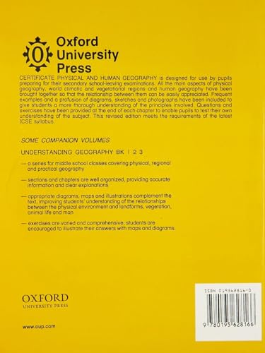Certificate Physical and Human Geography by G.C. Leong | Complete Geography Book for UPSC, SSC, State PCS & Competitive Exams | Latest 2026–27 Edition