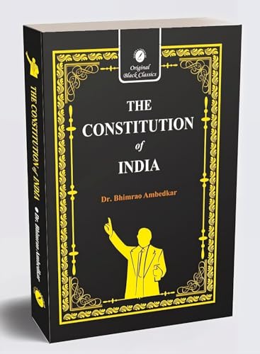 THE CONSTITUTION OF INDIA IN ENGLISH – Original & Authentic Text | Premium Giftable Classic Edition | High-Quality Printing" | Deluxe Paper Back |