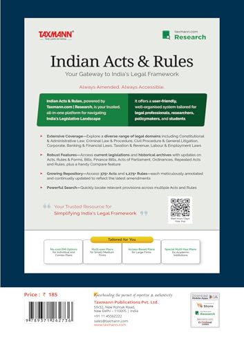 Taxmann's Indian Stamp Act 1899 with Rules [Bare Act with Section Notes] – Comprehensive | Up-to-date | User-Friendly Reference on India's Stamp Duty Framework