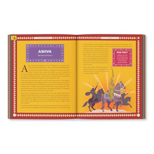 A-Z of Indian History: 80 Fun Stories from Ancient India to Independence: 80 Fun Stories from Ancient India to Independence | Cool Trivia, Bright Full-Coloured Illustrations | Ages 10+