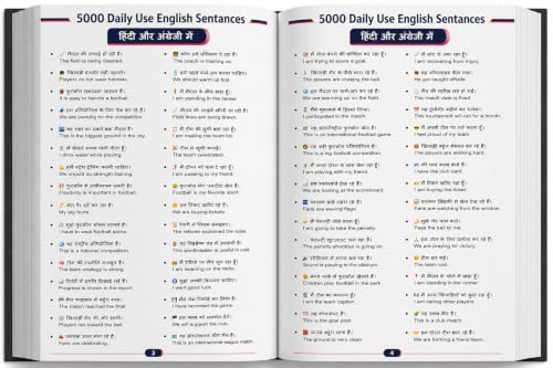 15000 Daily Use English Sentences Book | Hindi to English | Spoken English Learning | Improve Fluency Fast