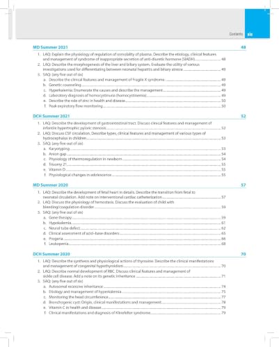 Solved Papers Pediatrics for PG Students, 5/E | Previous Years' Solved Papers (2014-2024) PYQs | A must for MD and DNB Pediatrics, DCH, CPS and Other Examinations Across India: 1