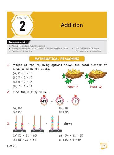 MTG International Mathematics Olympiad (IMO) Workbook Class 1 - Chapter-wise MCQs with Achievers Section - SOF Olympiad Books For 2026-27 Exam