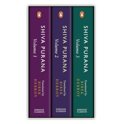 Shiva Purana Boxset (Set of 3): A Collectible Boxset of Volumes 1, 2 and 3 by Bibek Debroy: Hindu Mythology, Sacred Hindu Texts, Indian Philosophy & Spiritual Classics