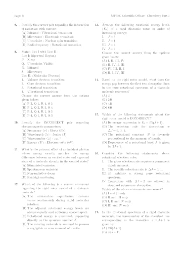 MPPSC Scientific Officer 2026 Chemistry Book 3 of 3 Chapterwise MCQ Bank | MCQs with Full Explanation | As per Latest MPPSC Syllabus