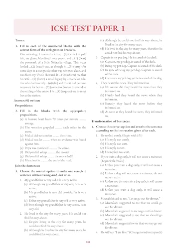 Oswaal Grammatically Yours By Sudhir Sir For Classes 9 to 12 | Best ICSE & ISC Book for English Grammar with tests practice in the exact exam format, Including FAQs & Answer Keys