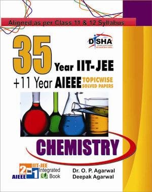 34 Years Iit-Jee + 10 Yrs Aieee Chapter-Wise Solved Paper Chemistry book cover