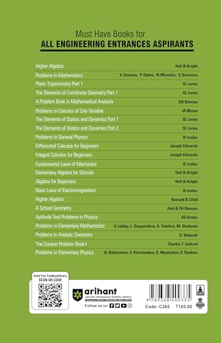 Arihant Classic Texts Series Algebra for Beginners by Hall and Knight | Foundation Algebra Book for JEE, CUET, Engineering Entrance and Competitive Exams 2025 | Concept-Based Maths Practice Book