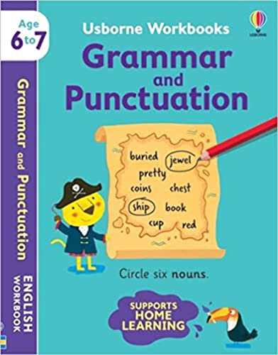 GRAMMAR AND PUNCTUATION AGE 6 TO 7 book cover