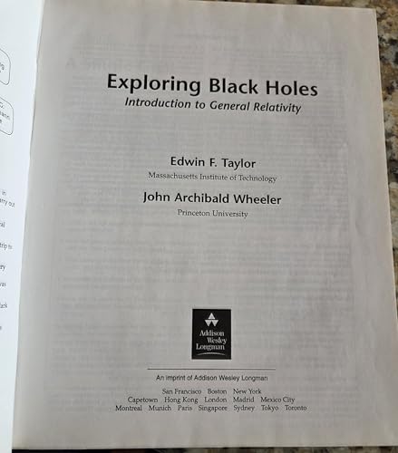Exploring Black Holes: Introduction to General Relativity