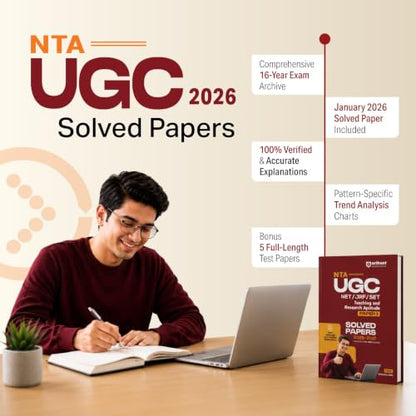 Arihant NTA UGC NET/JRF/SET Paper 1 | Teaching & Research Aptitude (Compulsory)| Complete Theory + Unitwise Practice MCQs | Solved Papers (2010–2025) ... Sets & 100% Explanations | Hindi Medium