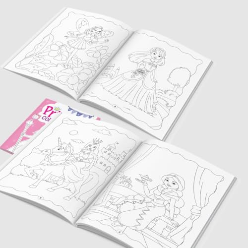 Princesses Colouring Book for Kids - Colouring Activity Book - Gift to children for painting, drawing and colouring - Age 2+ - Activity Colouring Book for Children