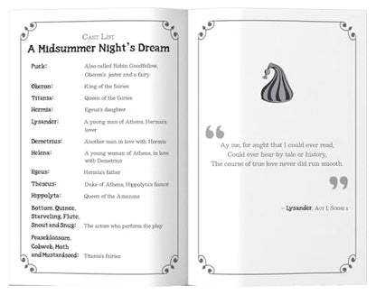 A Midsummer Night's Dream : Shakespeare’s Greatest Stories (Abridged and Illustrated) With Review Questions And An Introduction To The Themes In The Story