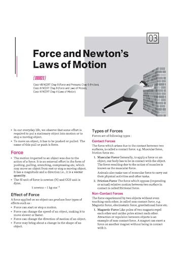 Arihant NCERT Notes General Science | Class 6–12 (Old + New) | Useful for UPSC, State PSCs & Other Competitive Exams | Coverage of Flow Charts,Maps & Diagrams | 2nd Edition