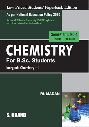 Chemistry For B.Sc. Students Semester I : MJ-1 | Inorganic Chemistry - I | NEP 2020 - For the University of Jharkhand