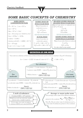 ALLEN Chemistry Handbook For NEET (UG) Exam (English) | NON RETURNABLE
