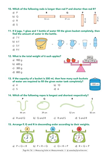 Key2Practice Maths Olympiad For Class 2 : 30 Tests, 750 Math Questions, Activity Based Worksheets