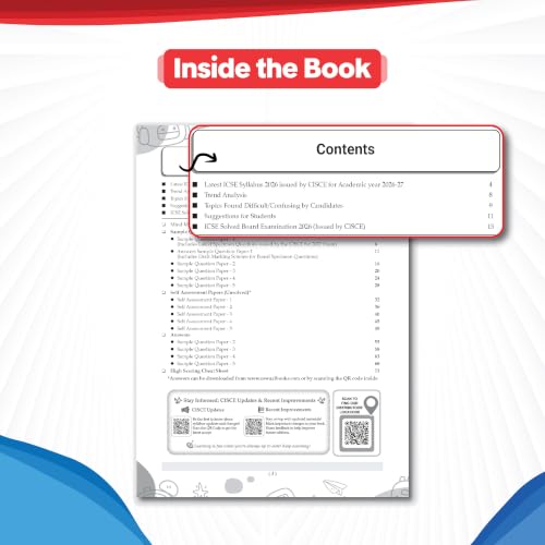 Oswaal ICSE | 10 Sample Question Papers | Class 10 | English Paper-1 (Language) (For 2027 Exam) | Includes–Board Paper 2026 & Specimen 2027 | With On Tips Notes, Mind Maps & Oswaal AI