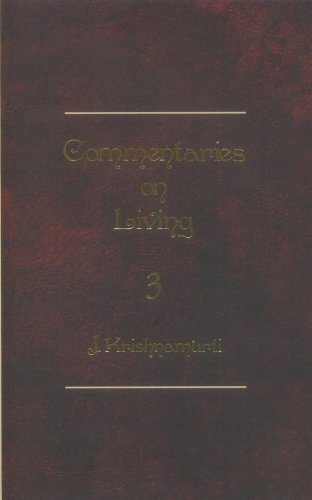 Commentaries on Living  Third Series book cover