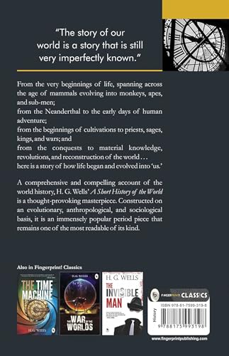 A Short History Of The World By H. G. Wells | Premium Classic Edition | World History Book | Human Civilization | Evolution Of Society | Historical Events | Global History | Premium Paperback