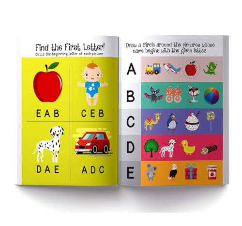 My Big Book of Patterns & Pencil Control: Interactive Activity Book to Practice Patterns, Numbers 1–20 & Alphabet | Ages 3–6 | Fun Early Learning Workbook