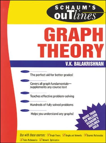 Schaums Outline of Graph Theory: Including Hundreds of Solved Problems (Schaums Outlines) book cover