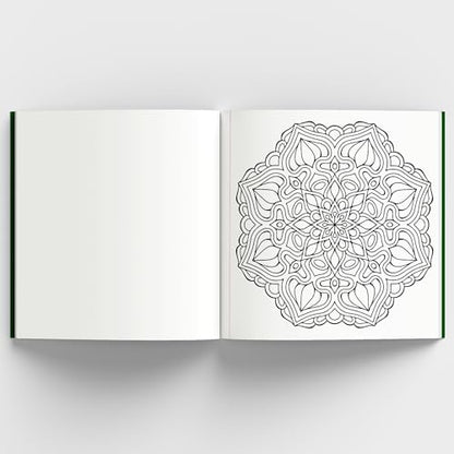 Meditative Mandalas: Adult Coloring Book: Meditative Mandalas for Relaxation & Stress Relief | A Mindfulness & Therapy Guide for Adults to Unwind & Boost Creativity [Select Learning]