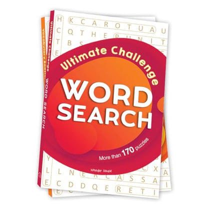 Word Search – Ultimate Challenge: Classic Word Puzzles for Everyone | Boost Focus & Vocabulary | Ages 8+ | 100+ Brain-Teasing Games