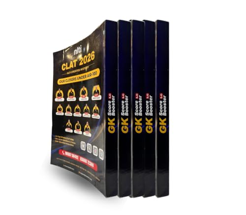 NLTI GK Score Booster Booklet for CLAT 2027 II 2000+ Most Expected GK & Current Affairs Questions for CLAT & AILET 2027