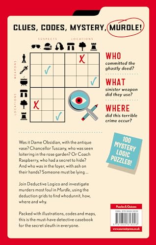 MURDLE: SOLVE 100 DEVILISHLY DEVIOUS MURDER MYSTERY LOGIC PUZZLES