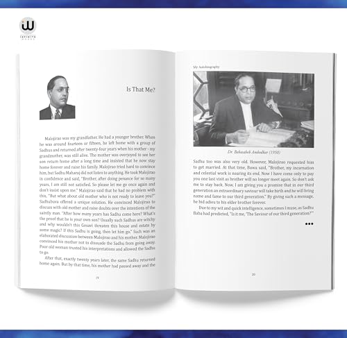 My Autobiography | Dr. B.R. Ambedkar | English Paperback | The Original Edition | Caste In India by BR Ambedkar | Their Mechanism, Genesis And ... photo frame statue combo set ??? ??????? Lang