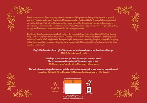 Holy Tirthankars: In the Light of Heartfulness | Explore Jain Wisdom & Yogic Tools | Practices for Inner Peace, Spiritual Growth & Mindful Living