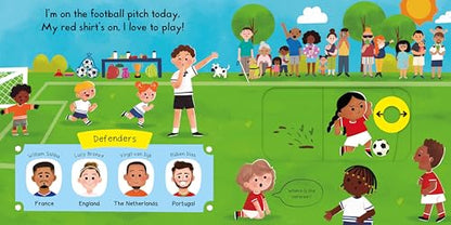 Busy Books: I Love Football:A Push, Pull, Slide Book (Campbell Busy Books)
